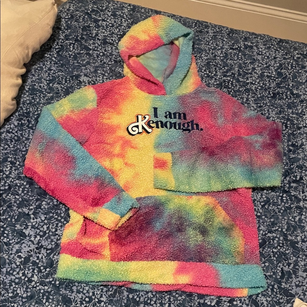 Colorful Tie-Dye Barbie “I Am Kenough” Hoodie